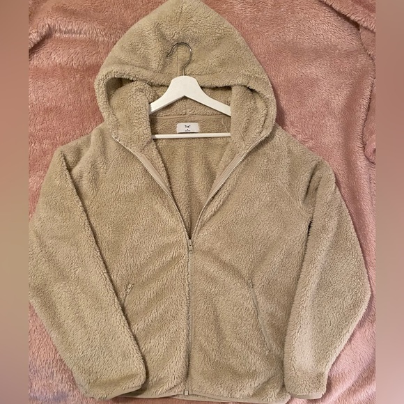 TNA Teddy Zip Up Jacket - Picture 1 of 1